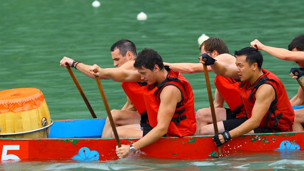 Shanghai Dragon Boat Team Building